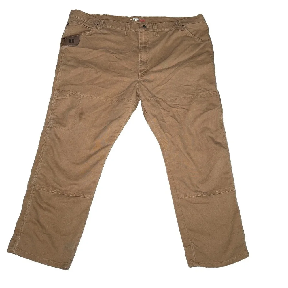 Wrangler Riggs Workwear UtilityPants Mens 48x30 Cargo Canvas Carpenter